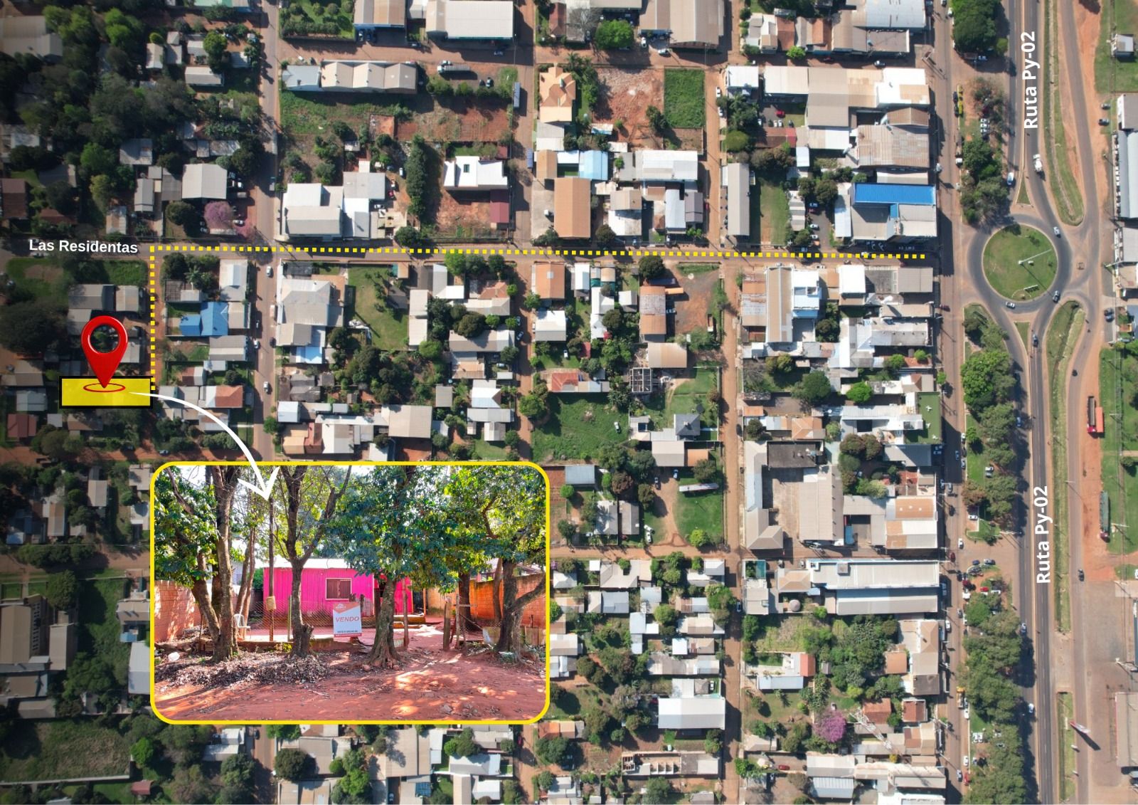 Vendo terreno en zona céntrica
