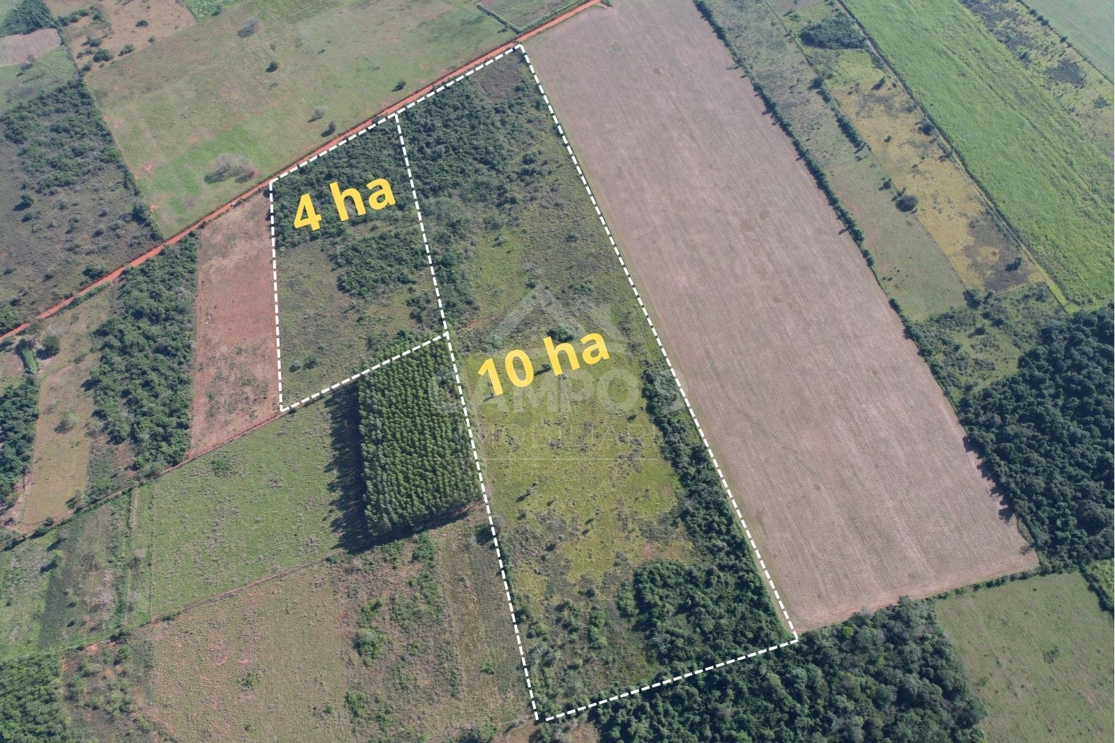 VENDO LOTE RURAL DE 14 HECTÁREAS